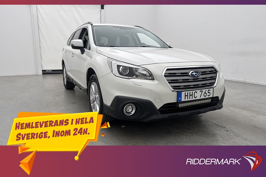 Subaru Outback 2.0 4WD 150hk Kamera Adpativ-Fart Keyless