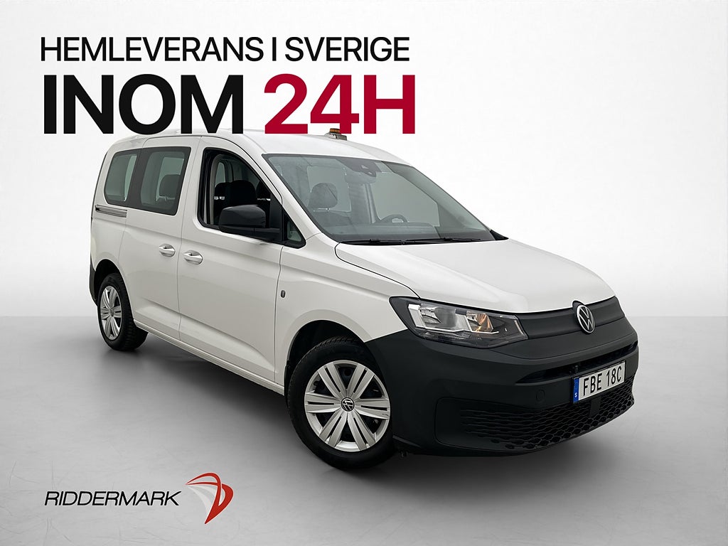 Volkswagen Caddy Life 1.5TSI 114hk 5-Sit Värm PDC Skinn MOMS
