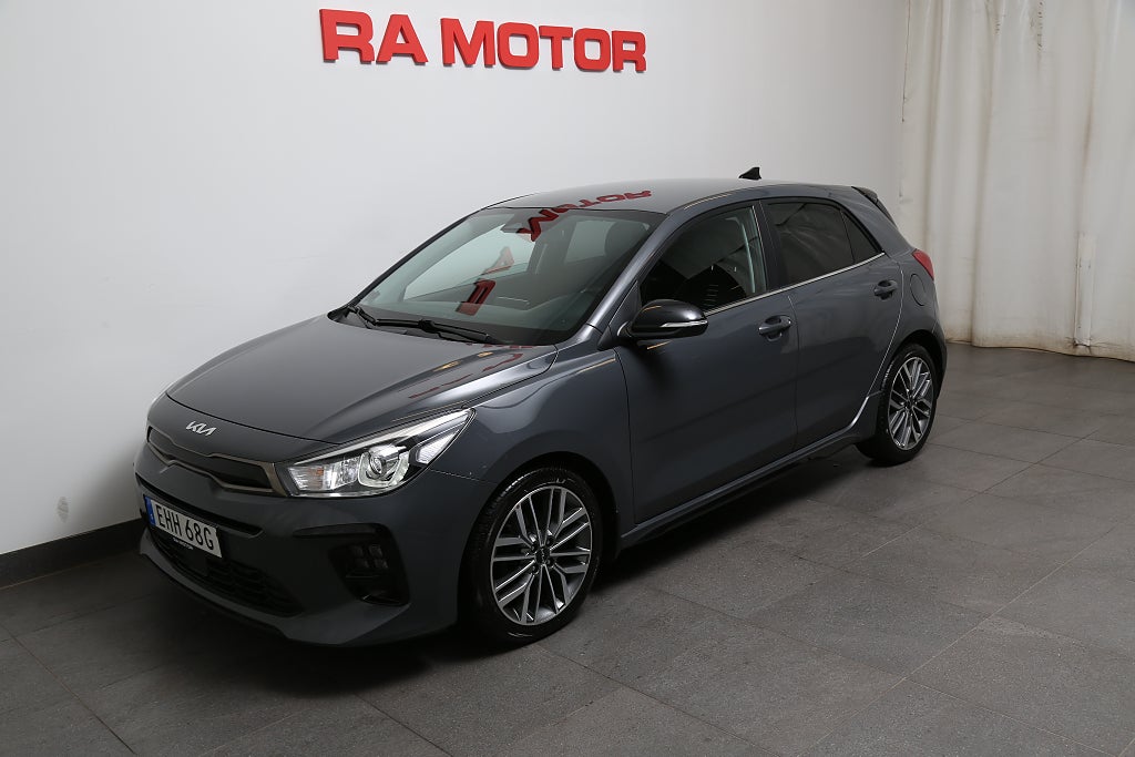 Kia Rio 1,0 T-GDI 120hk GT-Line Aut Navi Kamera Nybilsgaranti 2022