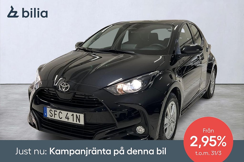 Toyota Yaris Hybrid 115 1,5 5D Active Komfort P-sensorer Ränta 2.95%