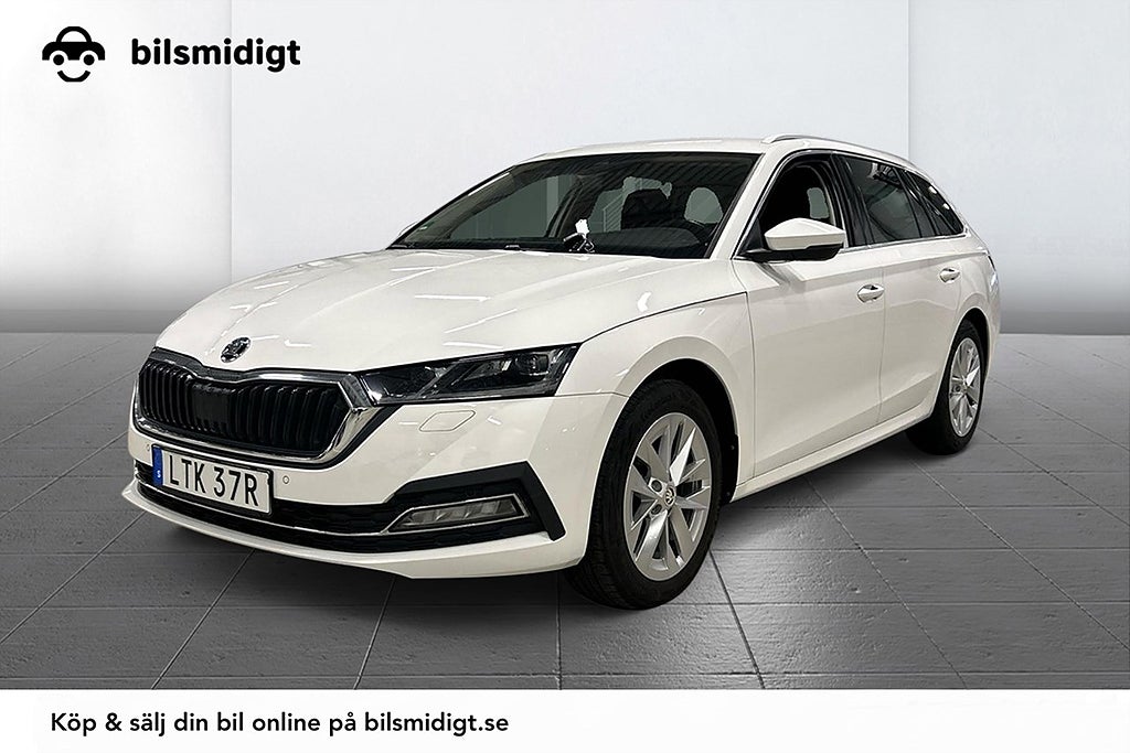 Skoda Octavia Kombi 2.0 TDI Aut Style Kamera Värmare MOMS 150hk