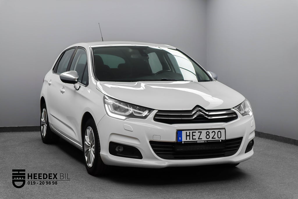 Citroën C4 1.6 BlueHDi 120hk Euro 6 CarPlay 1-ägare M-värme