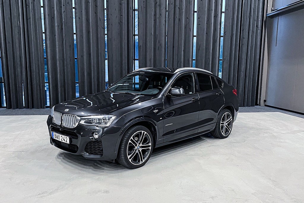 BMW X4 xDrive30d M Sport|360|Värm|Adaptiv|Drag