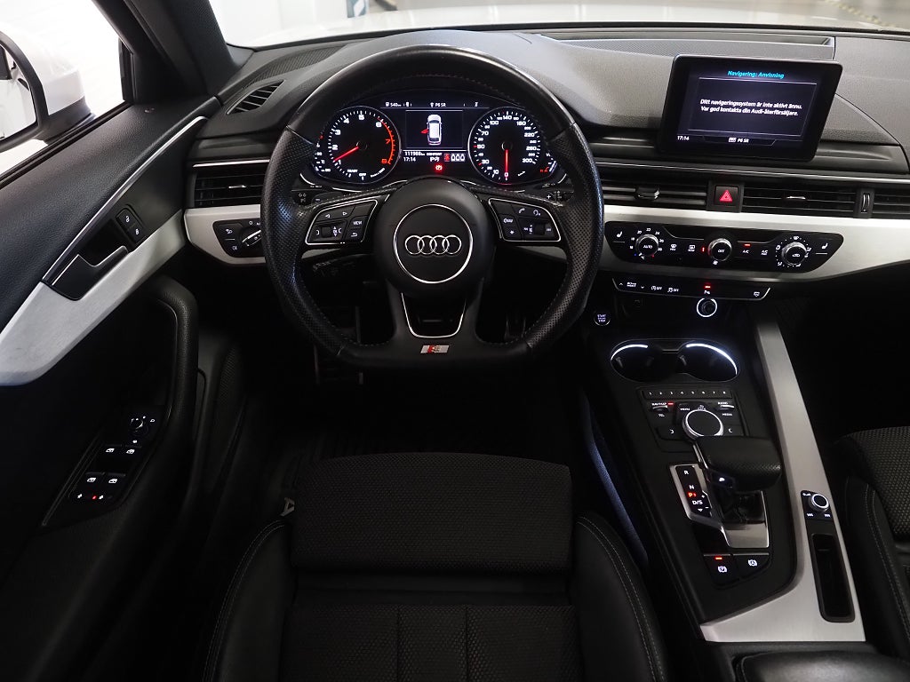 Audi A4 Avant 2.0 TFSI MHEV S Tronic S-Line Kamera Drag P-Värm 2018