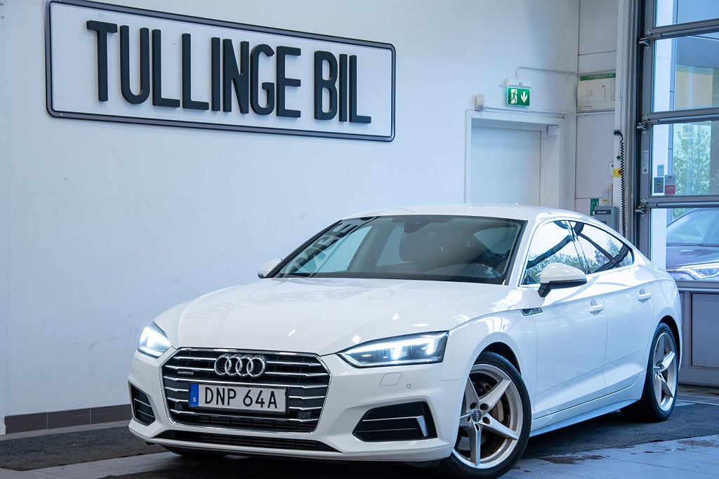 Audi A5 SB 45 TFSI Q 245HK P-Sensorer Dragkrok Värmare 3,45%