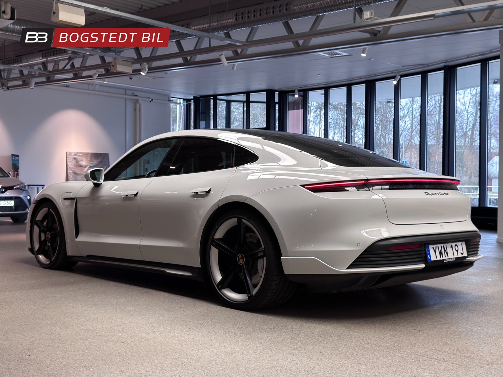 Porsche Taycan Turbo 680hk | Leasbar | Nypris 2.073.000:- 2022 - miniatyr 5
