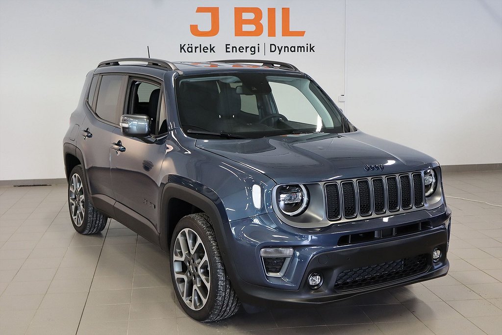 Jeep Renegade PHEV S 1.3 240hk Aut 4WD - OMGÅENDE LEVERANS!