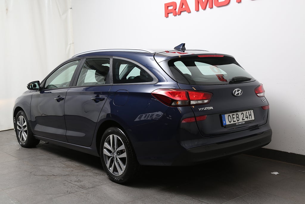 Hyundai i30 1,4 T-GDi 140hk Trend Kombi Aut CarPlay Kamera 2019