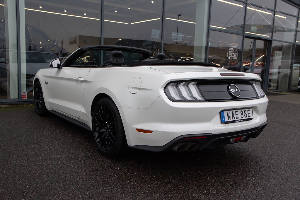 Ford Mustang GT V8 Convertible Cab 1 ägare Svensksåld