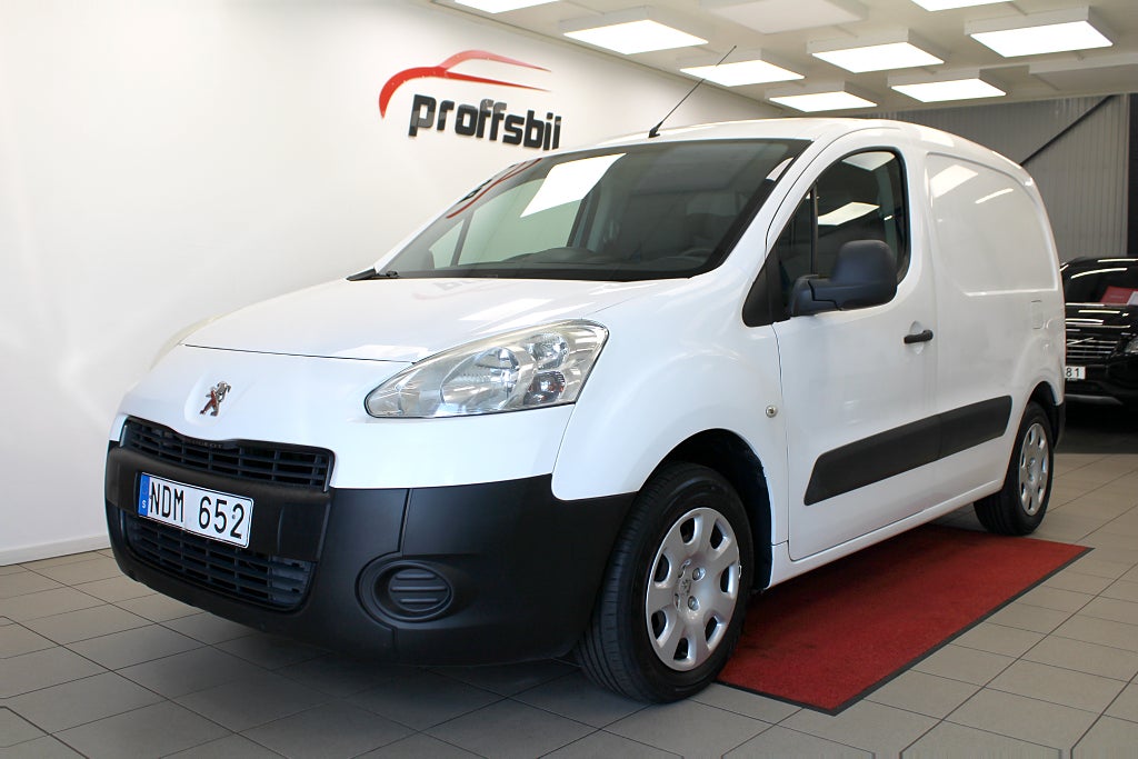 Peugeot Partner Skåpbil 1.6 HDi Euro 5 Drag Nyservad 3-Sits