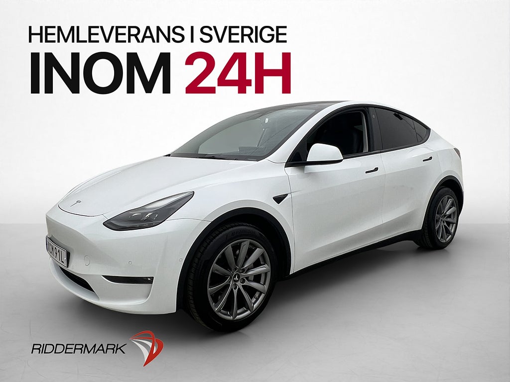 Tesla Model Y Long Range AWD Pano B-Kamera Skinn AP Navi