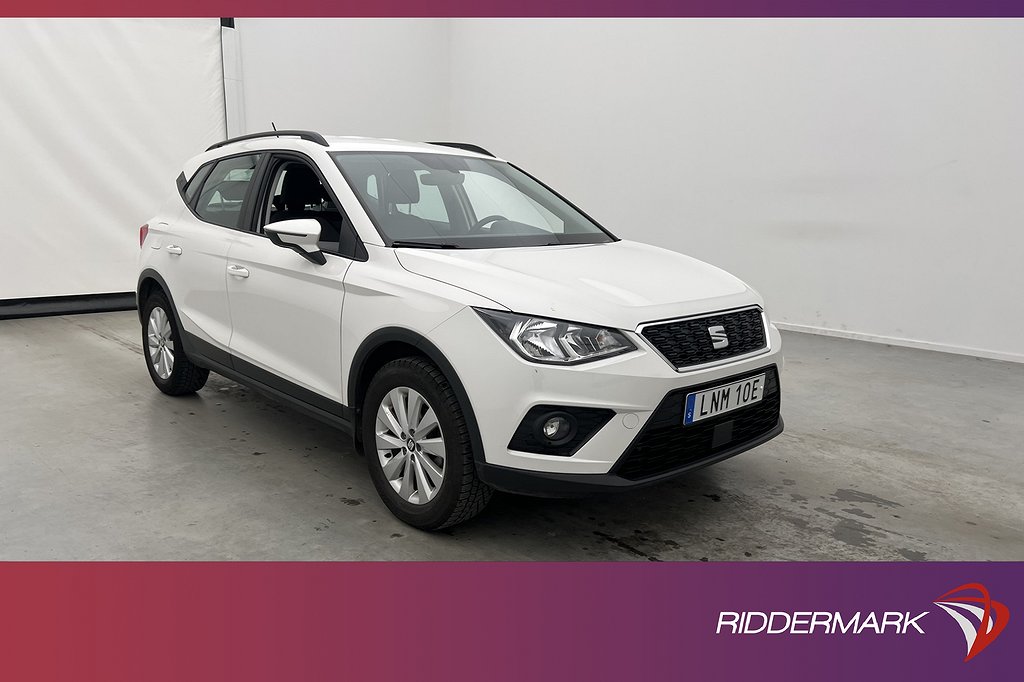 Seat Arona 1.0 TSI 115hk Style Sensorer Farthållare Dragkrok