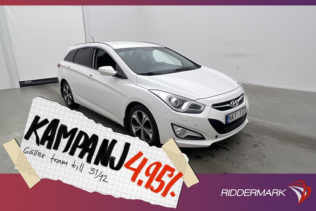 Hyundai i40 cw CRDi 136hk Business Värmare 4,95% Ränta