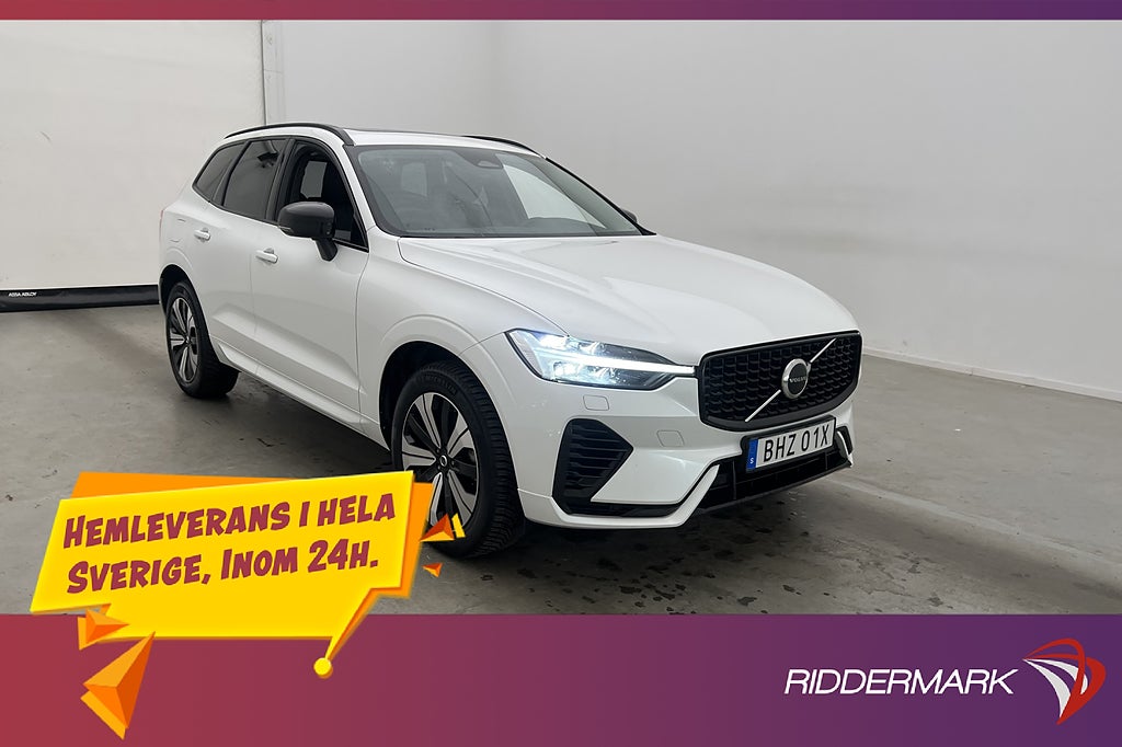 Volvo XC60 Recharge T6 AWD Plus 350hk MOMS H/K Pano Kamera