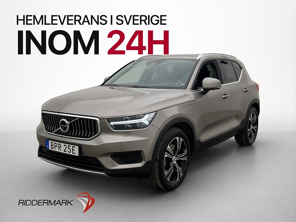Volvo XC40 Recharge Inscription 360° Skinn Värmare CarPlay