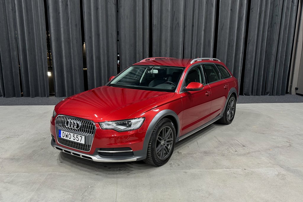 Audi A6 Allroad quattro 3.0 TDI V6|245HK|Läder|Drag|Värmare