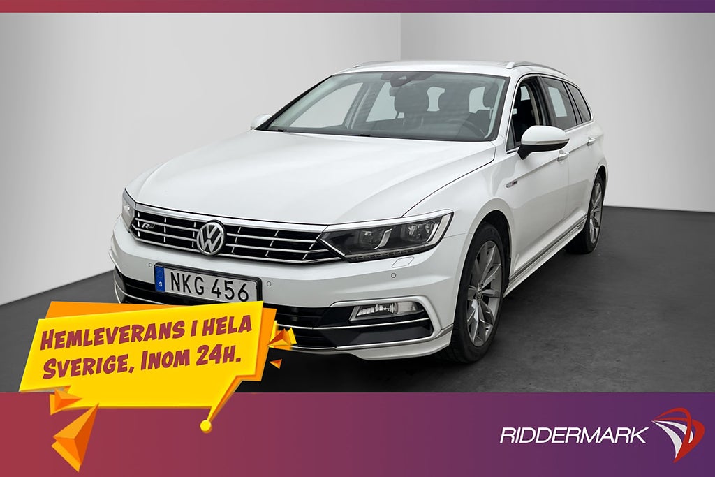 Volkswagen Passat 4M 190hk R-Line Cockpit Värmare Drag Skinn