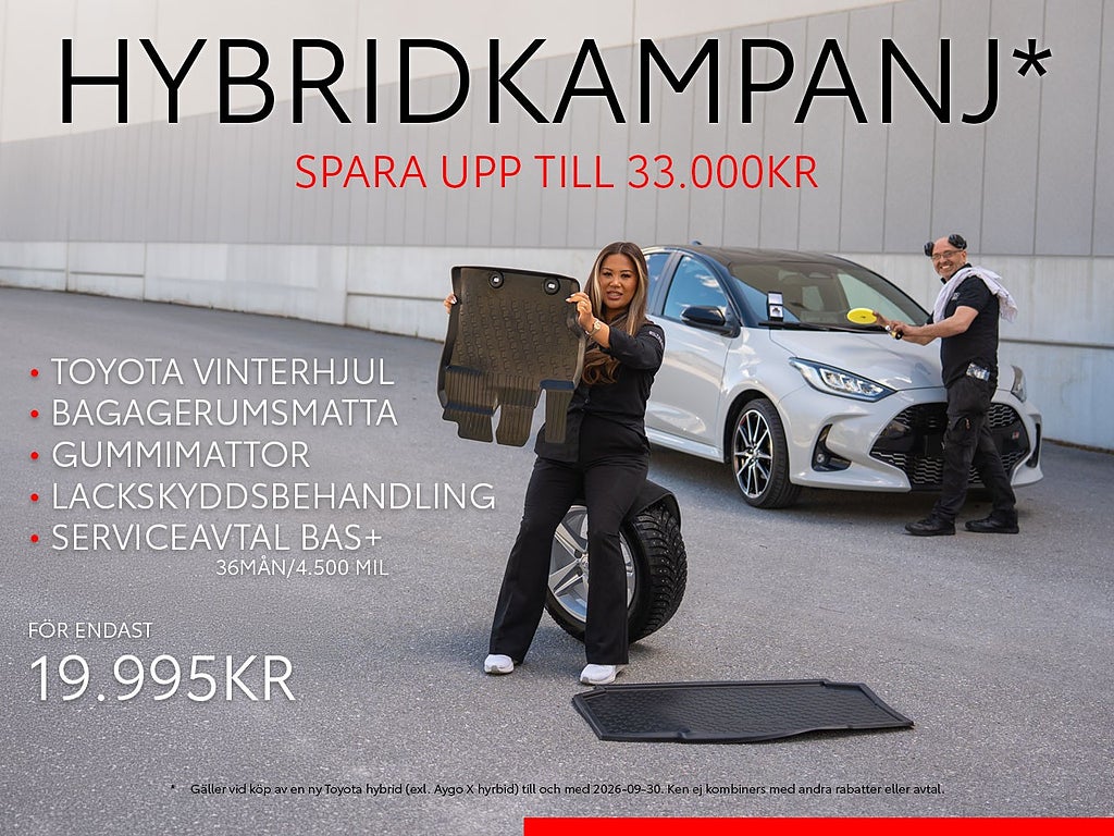 Toyota Corolla 1.8 TS HYBRID ACTIVE  - 5,95% ränta + Hybridkampanj*