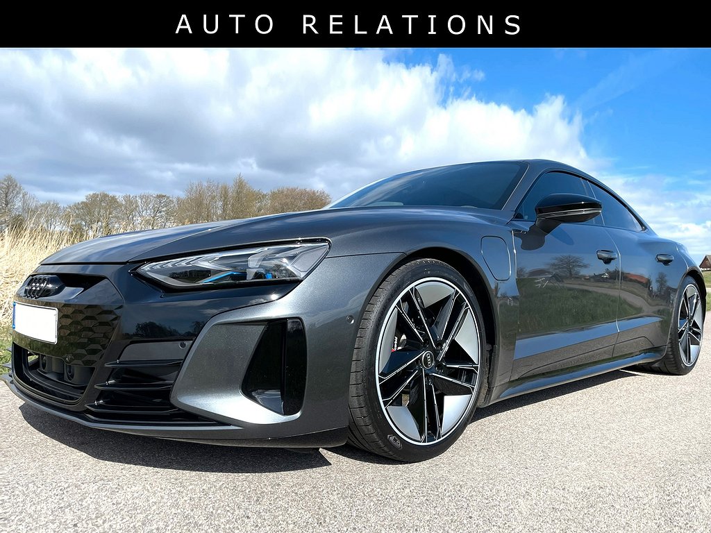 Audi E-Tron GT RS 600Hk Quattro 1 Ägare/MOMS/SvSåld/SE SPEC