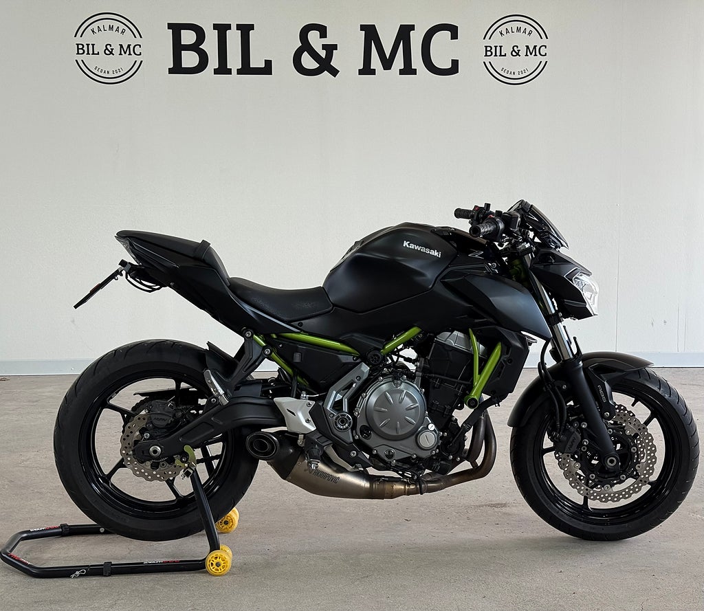 Kawasaki Ninja Z650 Akra Helsystem 0kr insats 2,95% ränta 