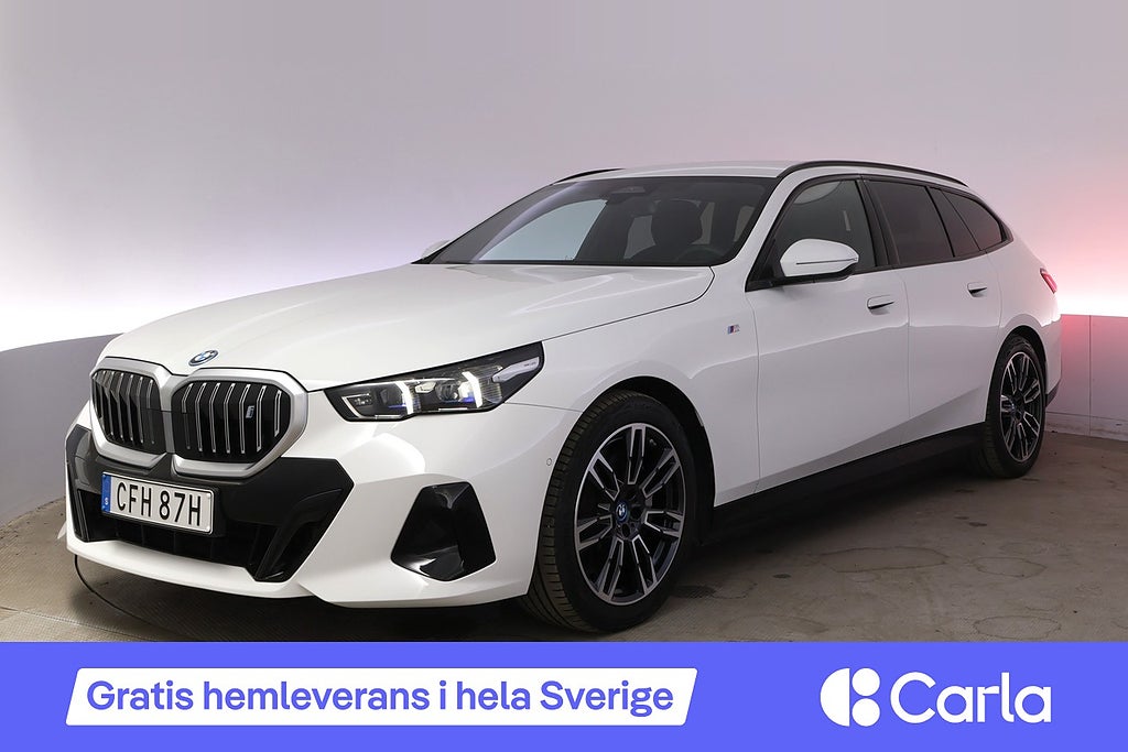 BMW i5 eDrive40 Touring M-Sport Drag BSM Kamera DA V-hjul