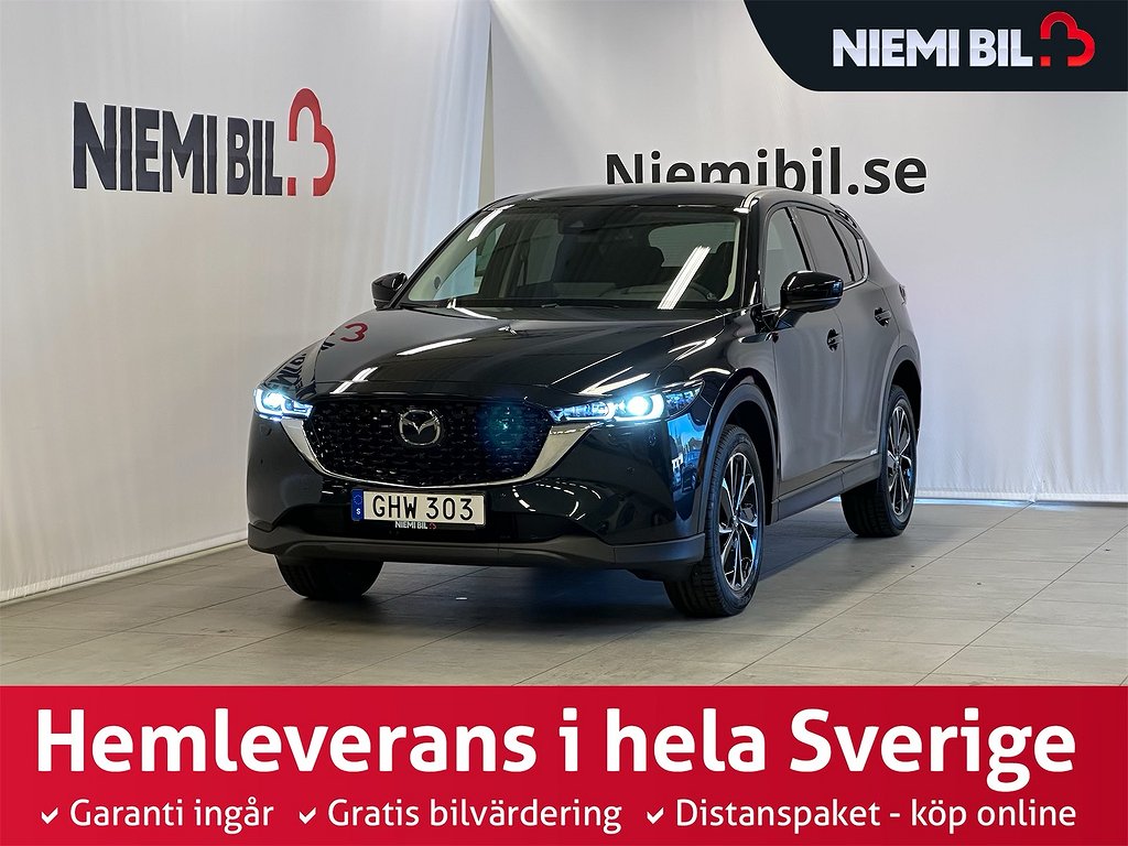 Mazda CX-5 2.5 AWD194hk Navi/360°-kamera/HUD/10ÅrsGaranti