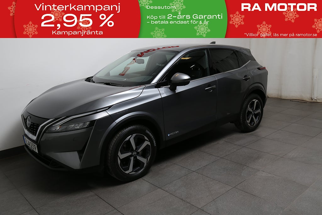 Nissan Qashqai e-POWER 190hk Hybrid N-Connecta Aut Drag 2023