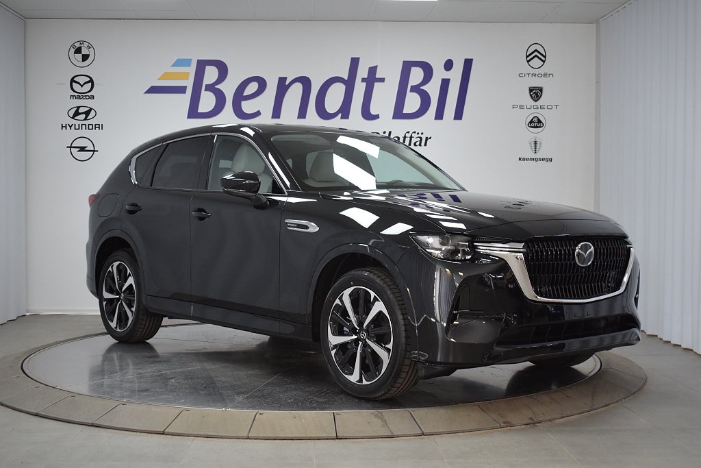 Mazda CX-60 PHEV 4WD | Takumi Plus | Glastak | Vitt Nappaläder