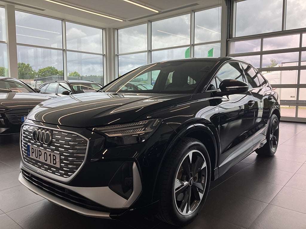 Audi Q4 Sportback e-tron 45 Quattro 286hk S-line