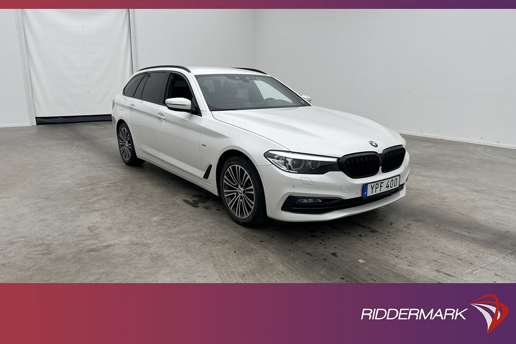 BMW 520 d xDrive Touring 190hk Sport line HiFi Kamera Drag