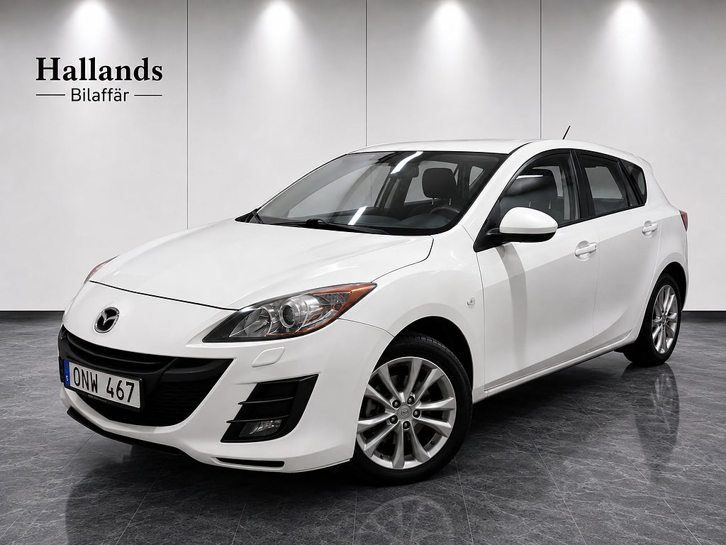 Mazda 3 Sport 1.6 MZR 105hk / Nyservad / 13000mil / 1Ägare