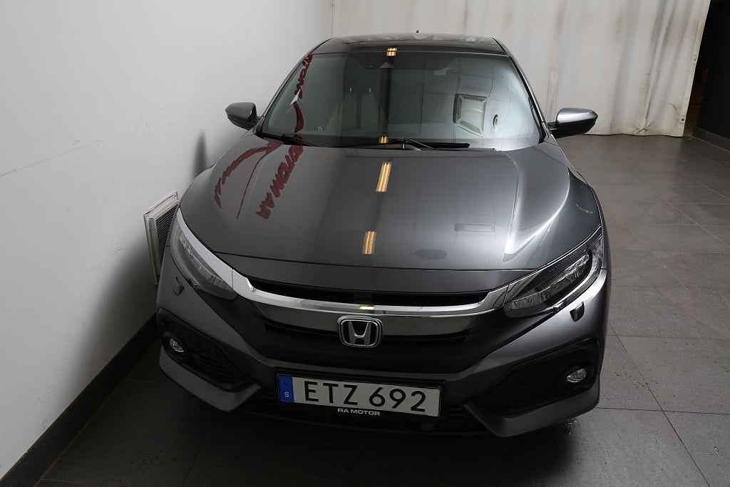 Honda Civic 1,5 i-VTEC Turbo Prestige Aut 5D Motorvärmare 2017