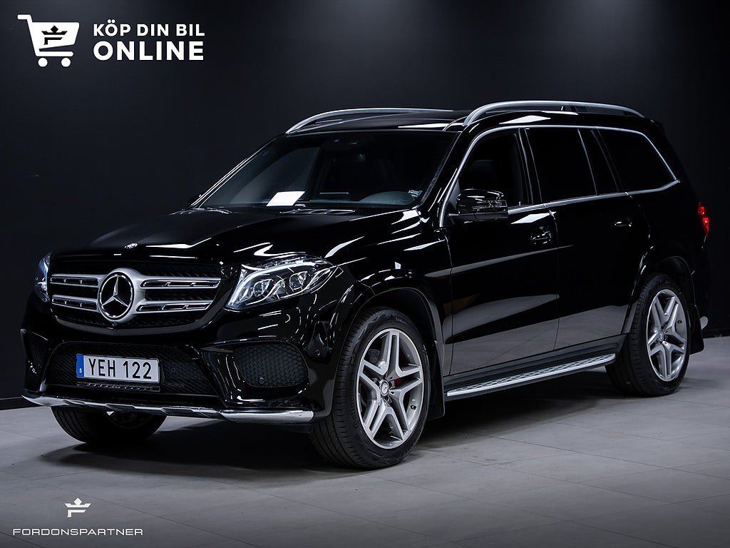 Mercedes-Benz GLS 350 D 258HK 4MATIC AMG PANORAMA DIESELVÄRMARE 7-SITS