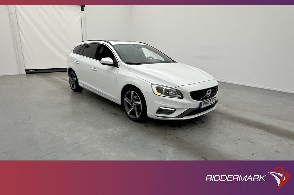 Volvo V60 D4 AWD R-Design VOC Värm Taklucka Skinn P-sensorer