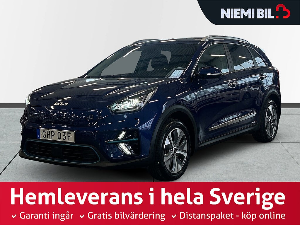 Kia Niro e- 64 kWh Advance Plus, EX, GLS S&V-Hjul/Skinn/Adap