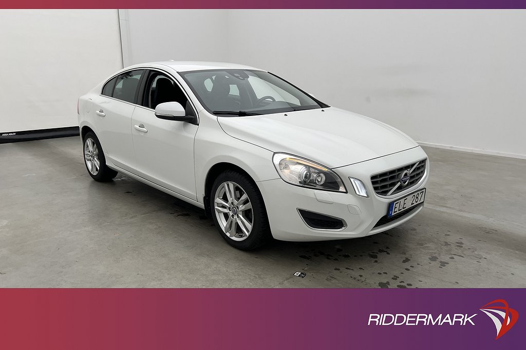 Volvo S60 T4F 180hk Momentum Halvskinn Sensorer Farthållare