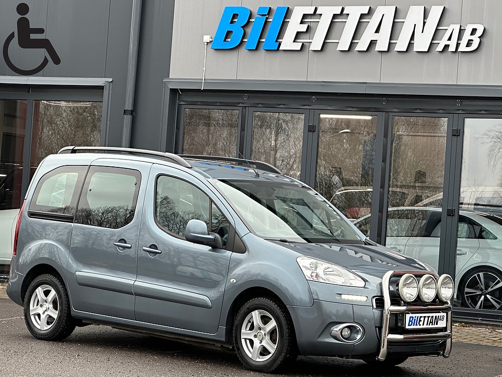 Peugeot partner tepee Kombi 1.6 HDiF|Handikappanpassad|Golvsänkt|