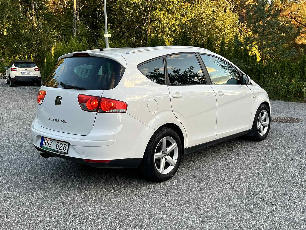 SEAT Altea XL 2.0 TDI DPF 8v DSG Sekventiell, 140hk, 2009