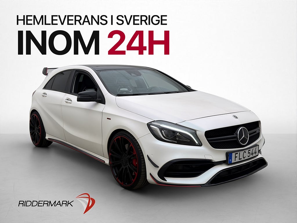 Mercedes-Benz A45 AMG 4M 381hk Skalstolar H/K Kamera CarPlay