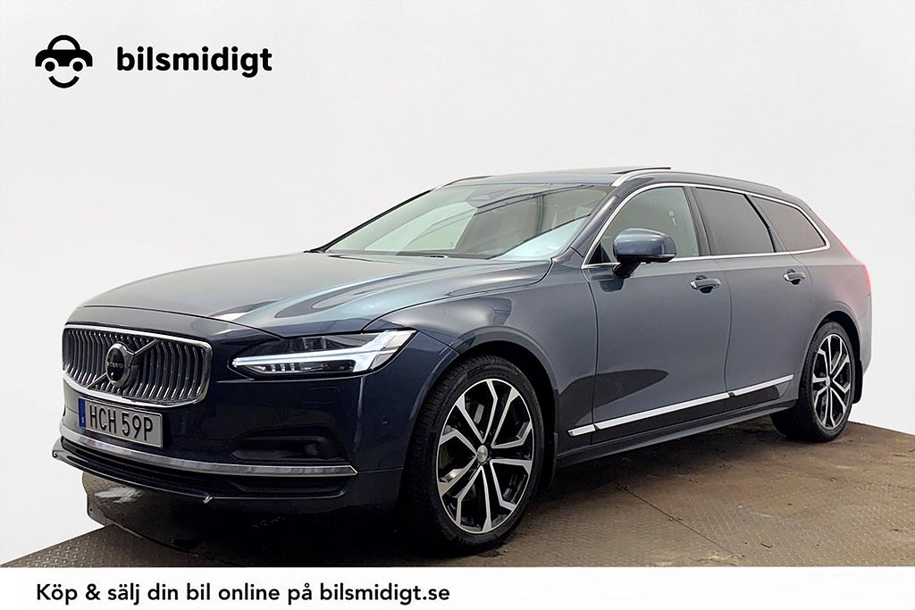 Volvo V90 B4 AWD Inscription Drag Läder Orrefors BLIS H/K MOMS