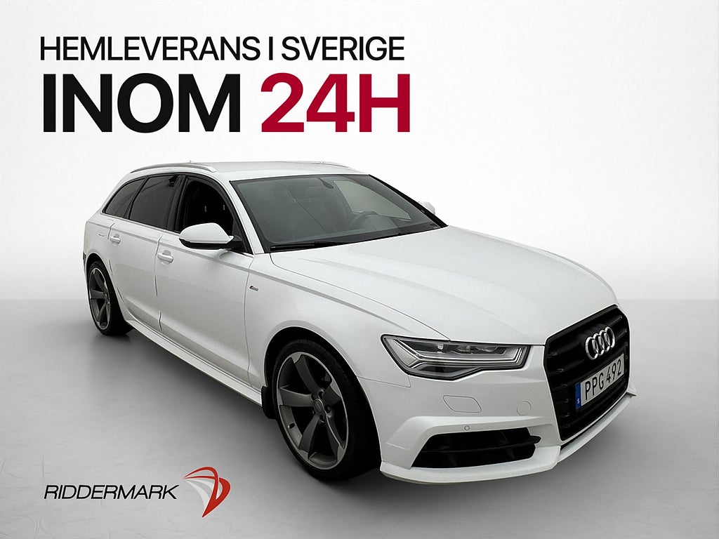 Audi A6 2.0 TDI Full S-Line B-Kamera Halvskinn Matrix