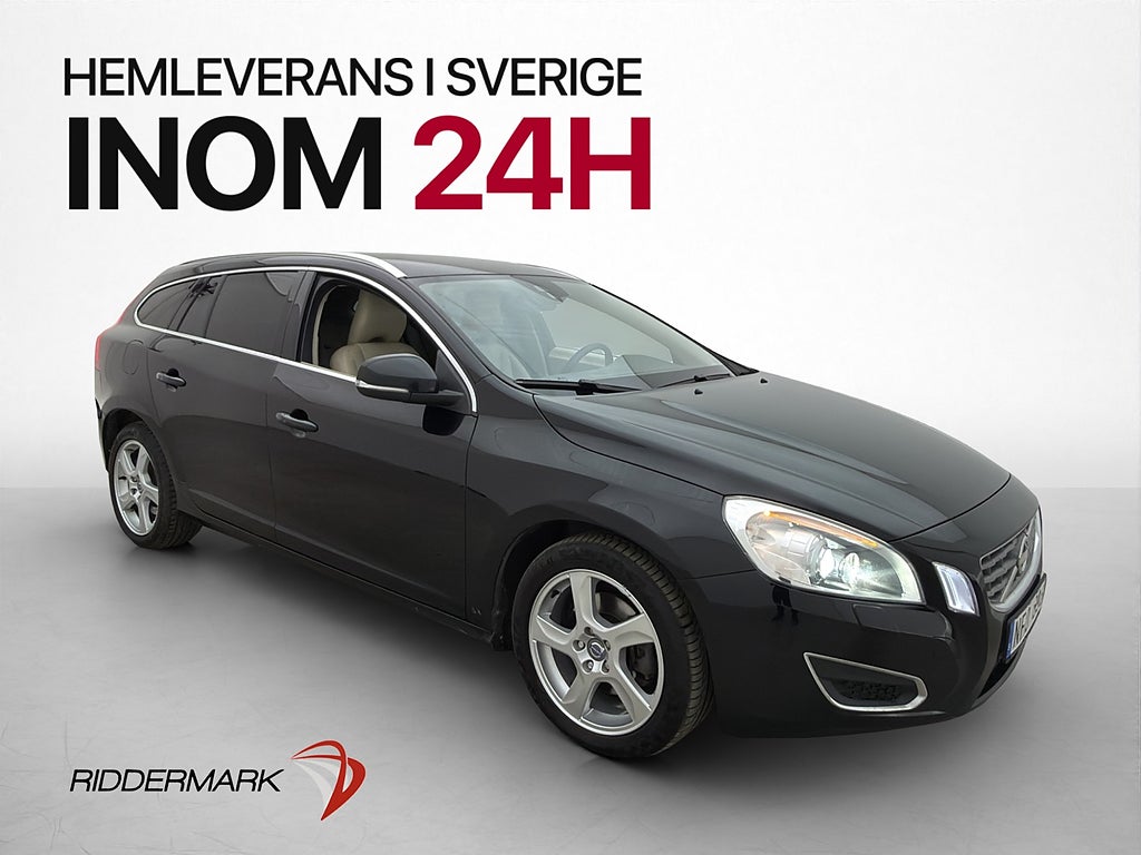 Volvo V60 D2 115hk Summum VOC Värmare Skinn Dragkrok