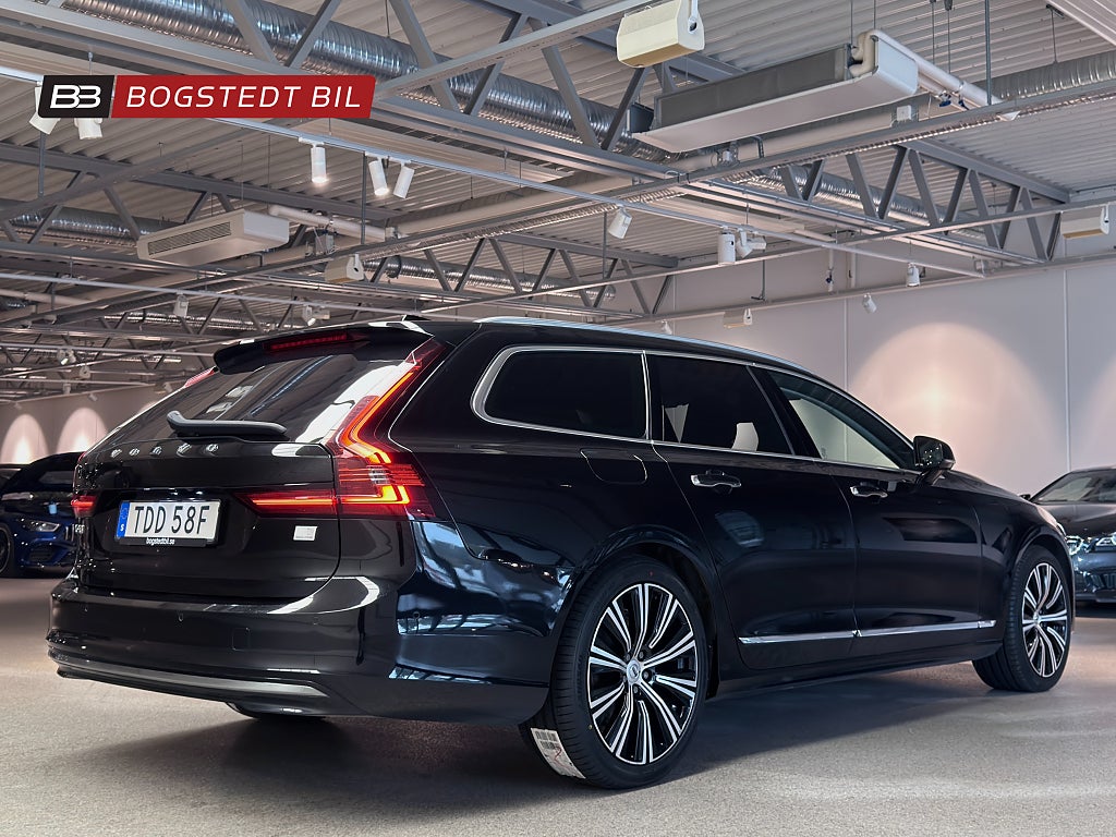 Volvo V90 Recharge T6 AWD 350hk Inscription|Läder|Drag|360°|H/K