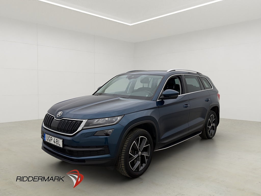 Skoda Kodiaq 4x4 7-Sits Businessline Värmare Cockpit Canton