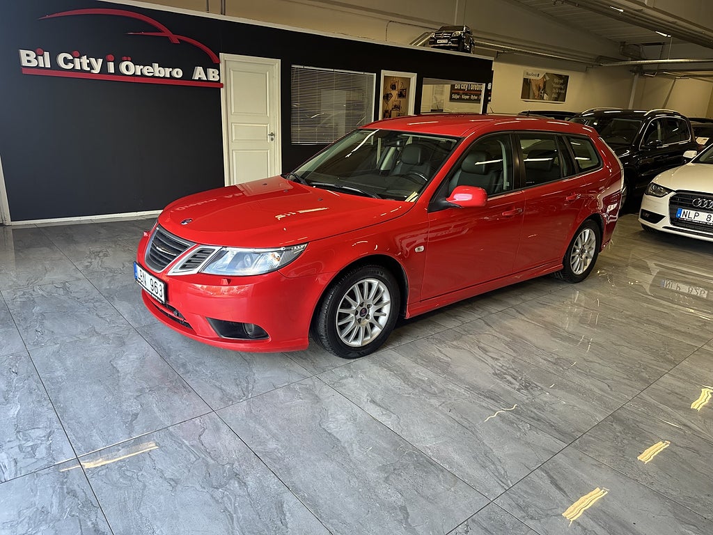 Saab 9-3 1.8t SportCombi  BioPower / Drag / M-Värmare / Nyservad