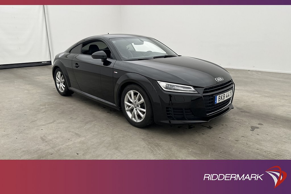 Audi TT Coupé 1.8 TFSI 180hk S-Line Cockpit Navi