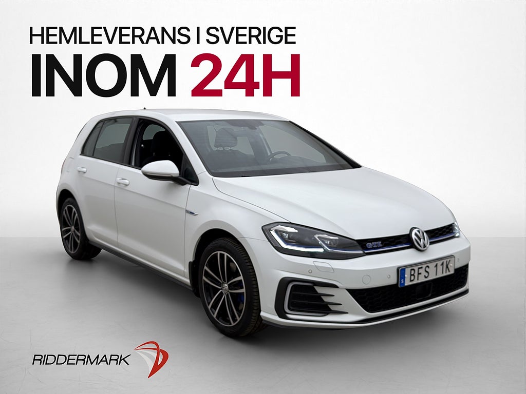 Volkswagen Golf GTE 204hk Cockpit P-Värmare P-Sensorer