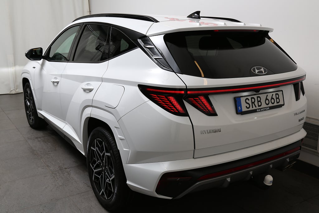 Hyundai Tucson Hybrid 230hk N-Line AWD Aut KRELL Navi CarPlay Dragkrok 2021