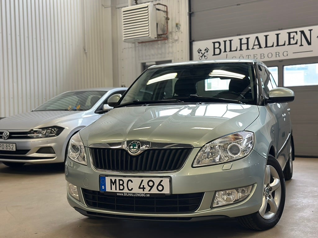 Skoda Fabia 1.2TSI(86hk)Elegance Drag P-sensor Nyservad 2Brukare 