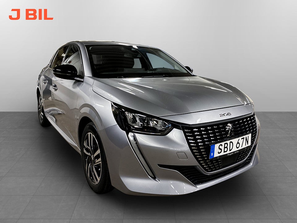 Peugeot 208 Allure Pack 1.2 PT 100hk B-KAMERA CARPLAY